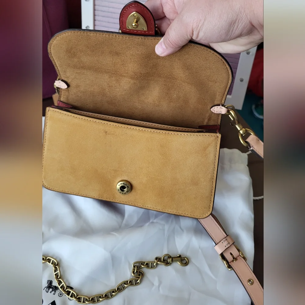 Coach Beat Clutch Shoulder Bag Reloved - Picture 2 of 16